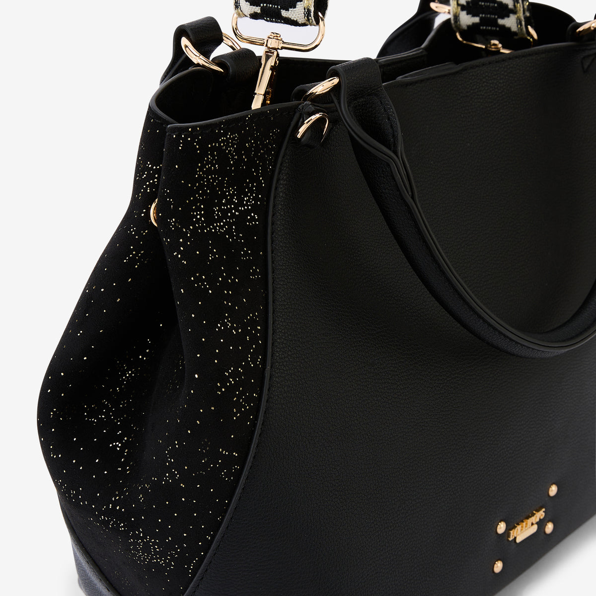 Sac shopper noir Roseanna