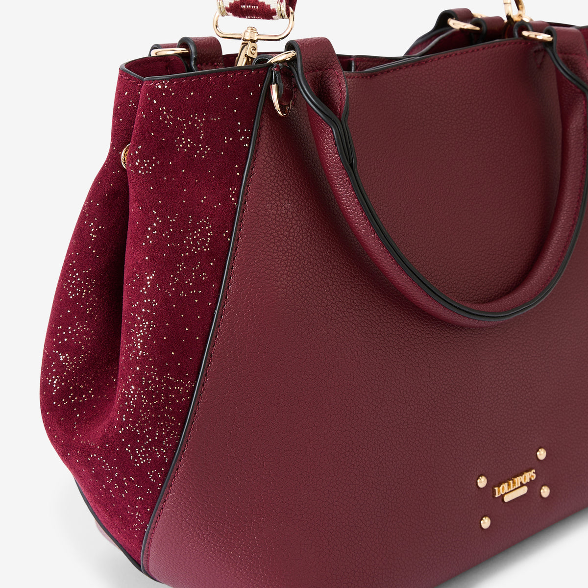 Sac shopper bordeaux Roseanna