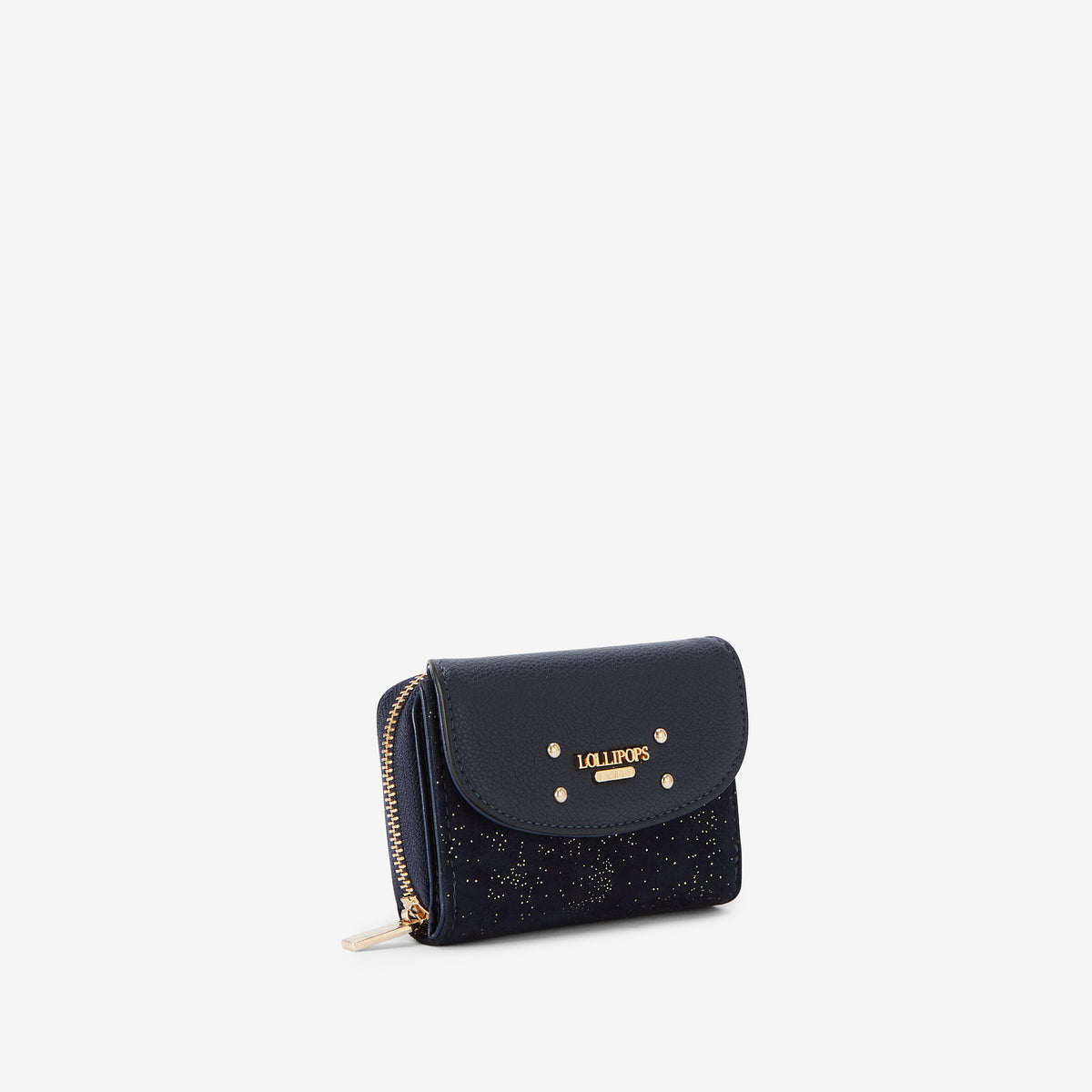 Portefeuille bleu marine Roseanna