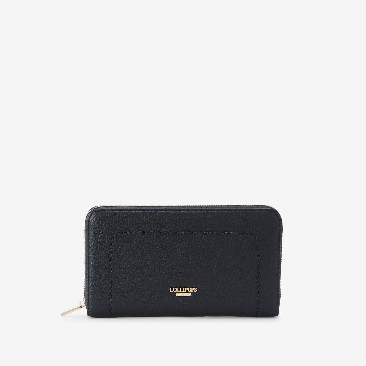 Grand portefeuille bleu marine Rosabelle