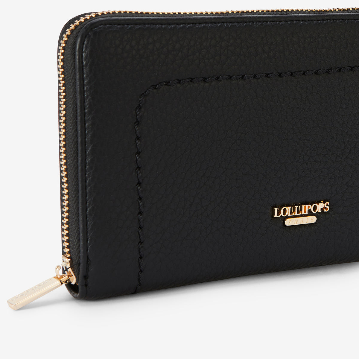 Portefeuille noir Rosabelle