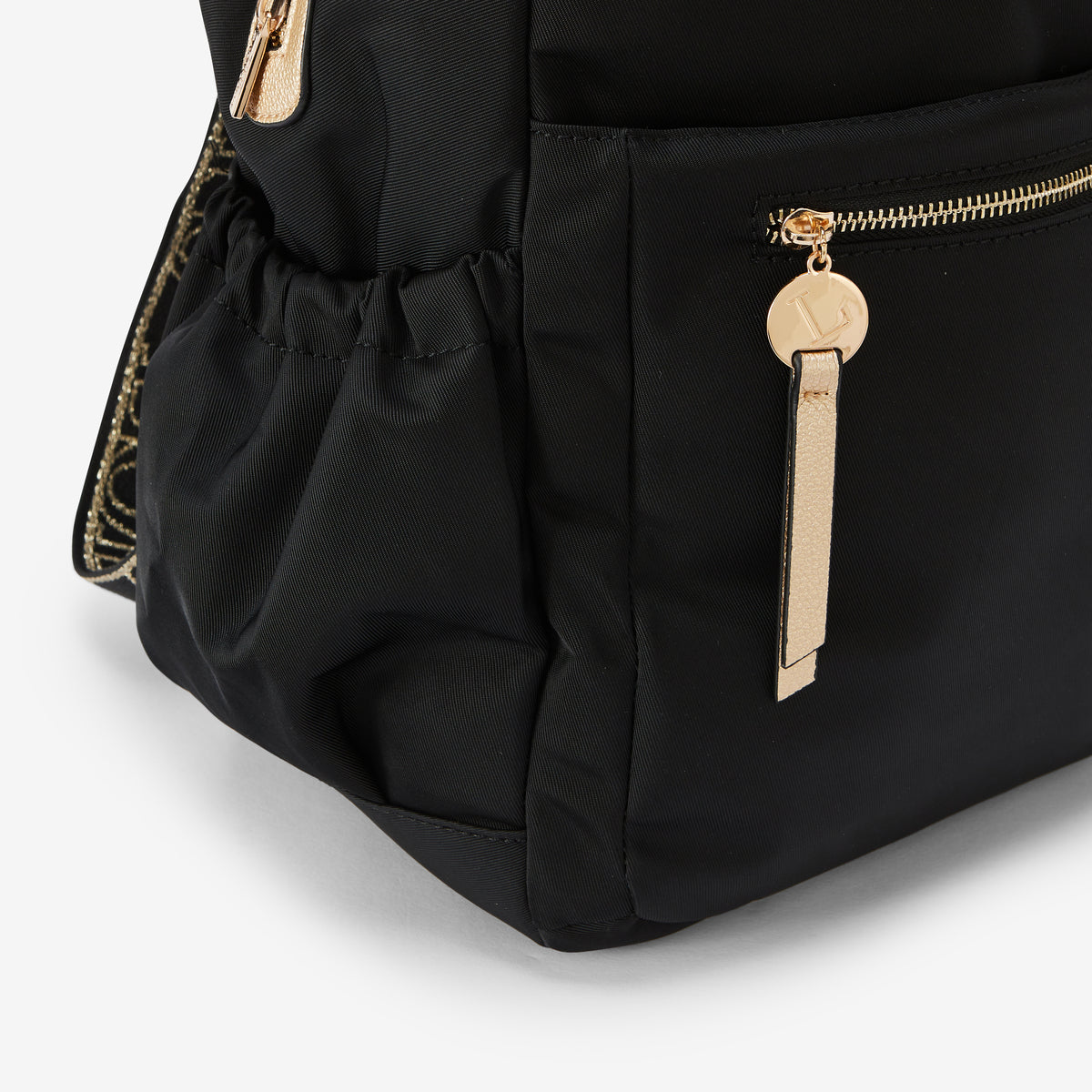 Grand sac à dos noir Rosa