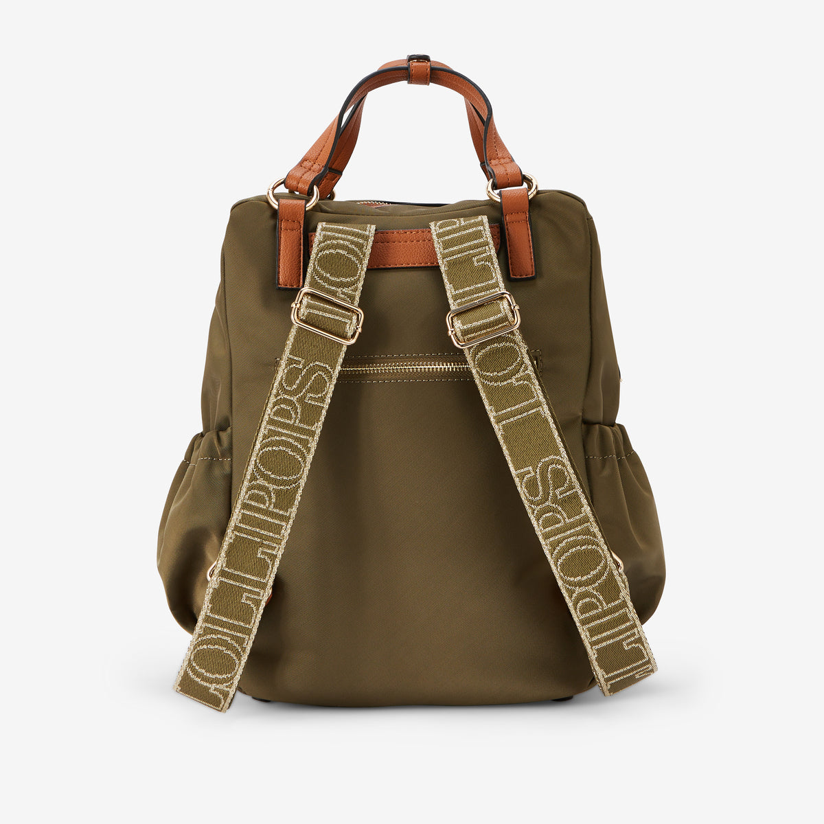 Grand sac à dos kaki Rosa