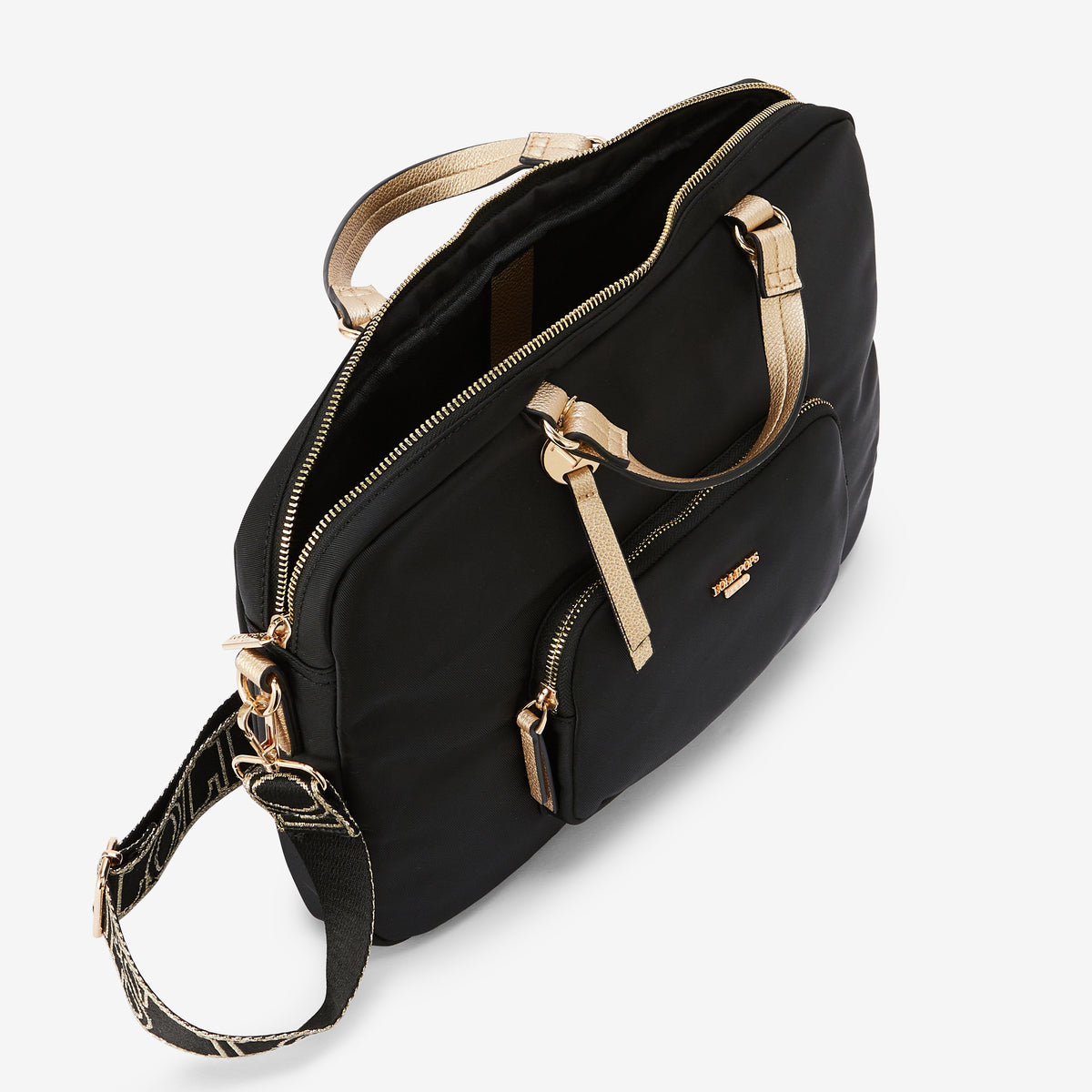 Pochette ordinateur noir Rosa