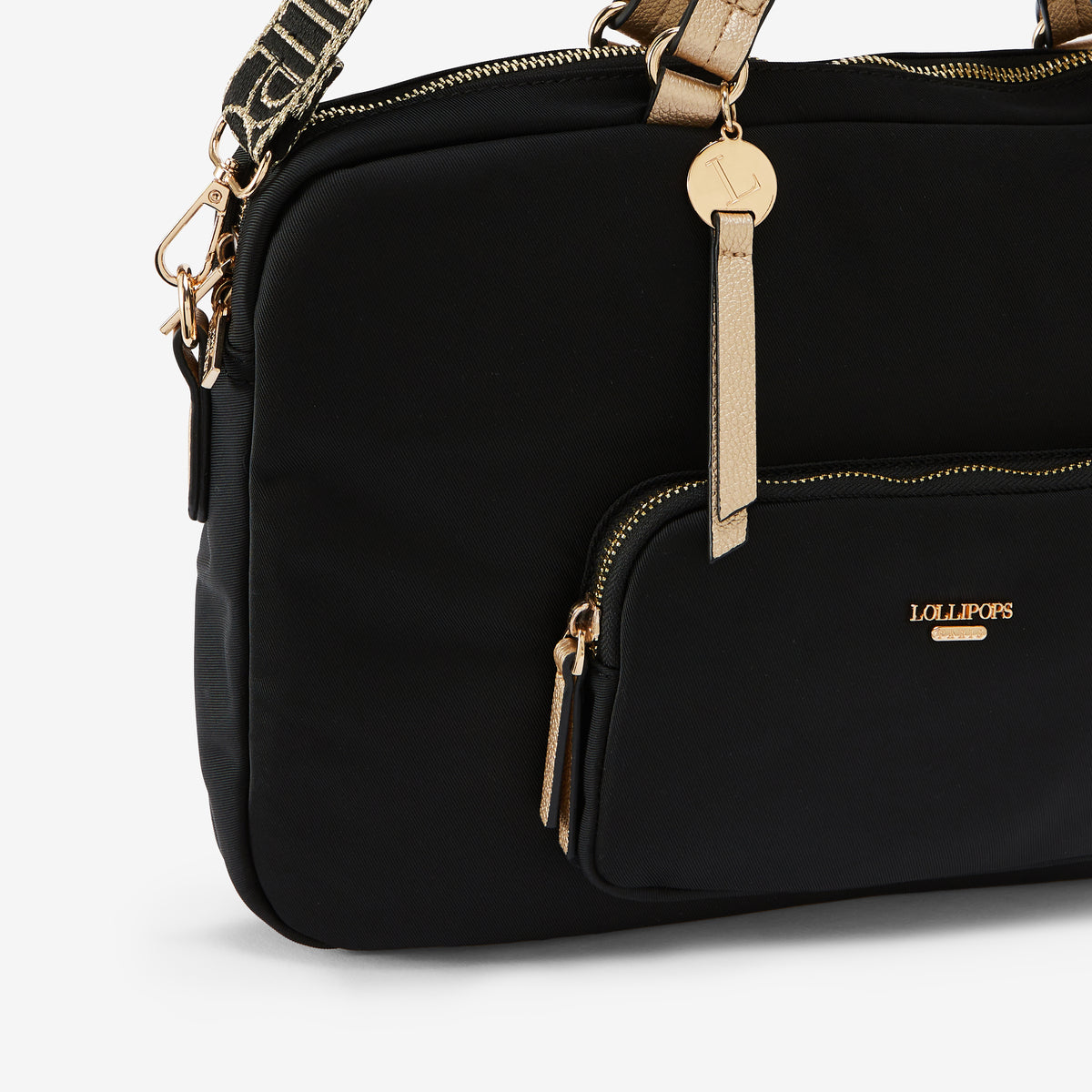 Pochette ordinateur noir Rosa