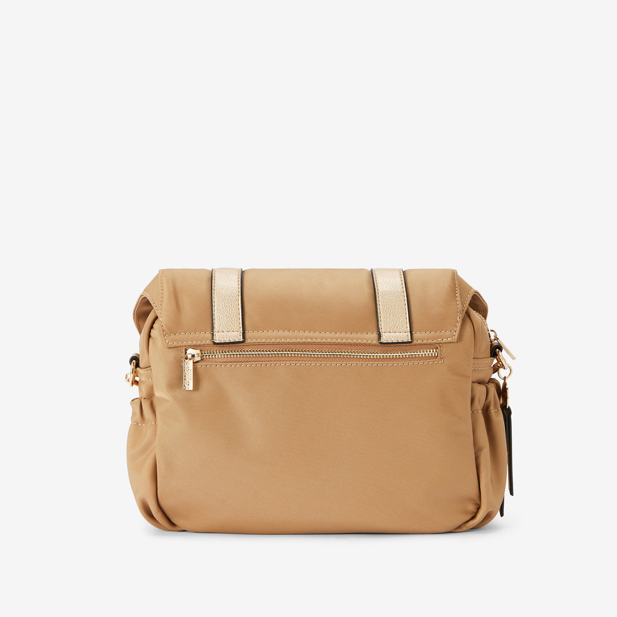 Grand sac porté épaule dore Rosa