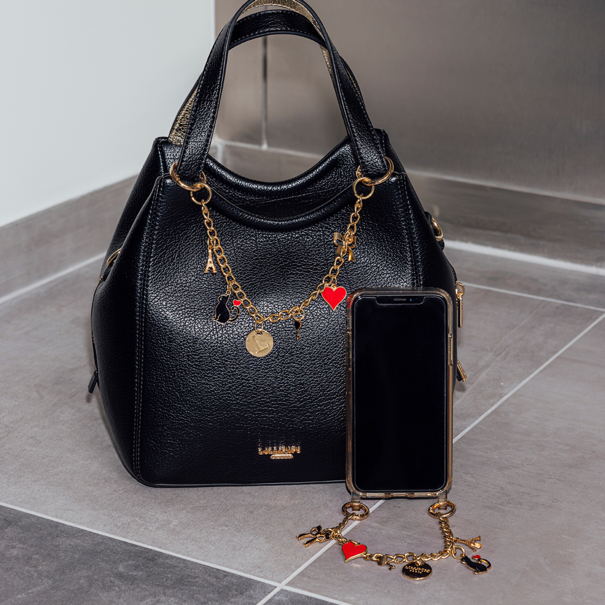 Charm's cœur rouge Roselaine
