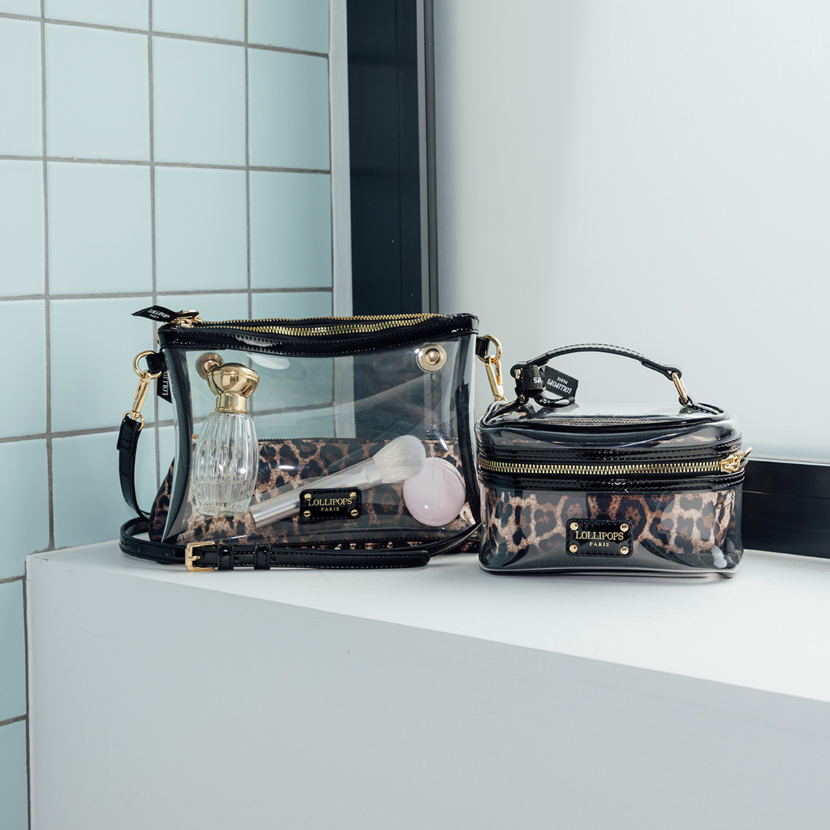 Trousse à maquillage noir Rachel