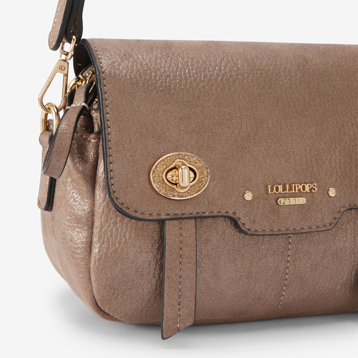 Sac porté épaule taupe Roselyne