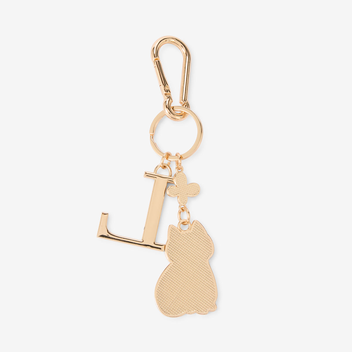 Porte-clés doré R-Pracha