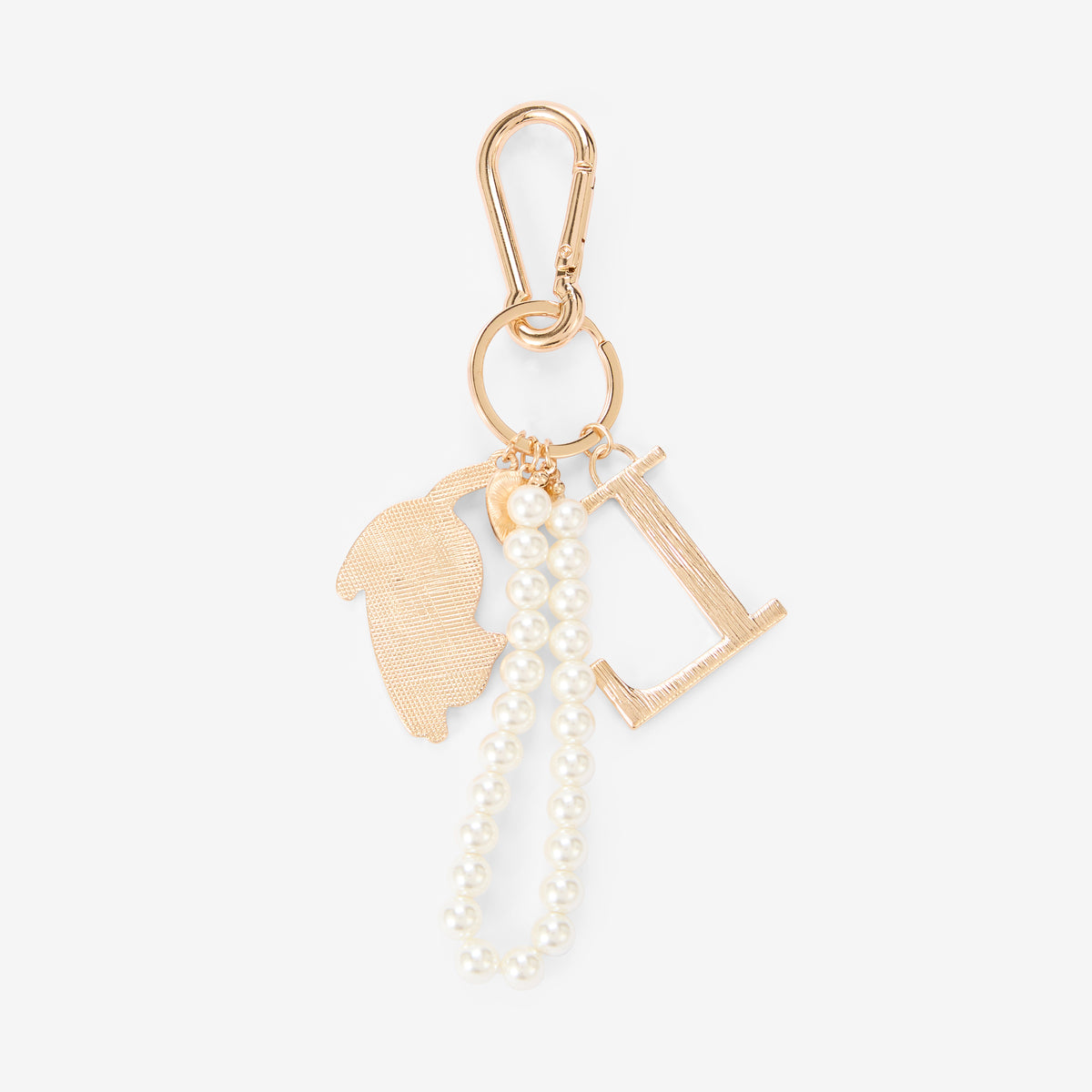 Porte-clés doré Roselaine