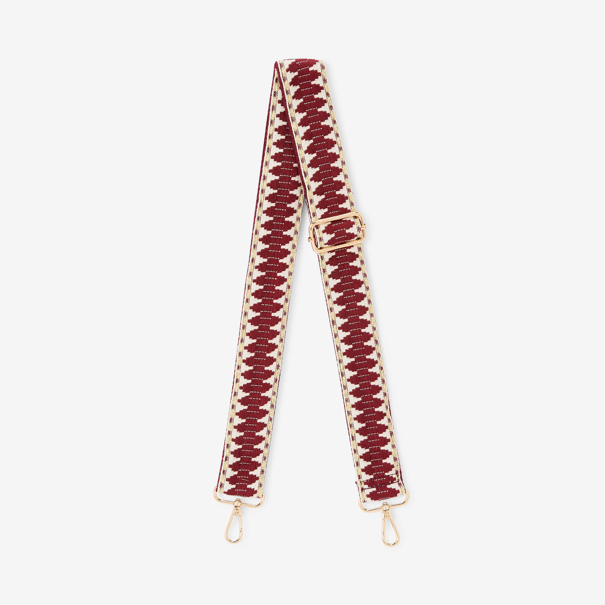 Bandoulière bordeaux Roseanna