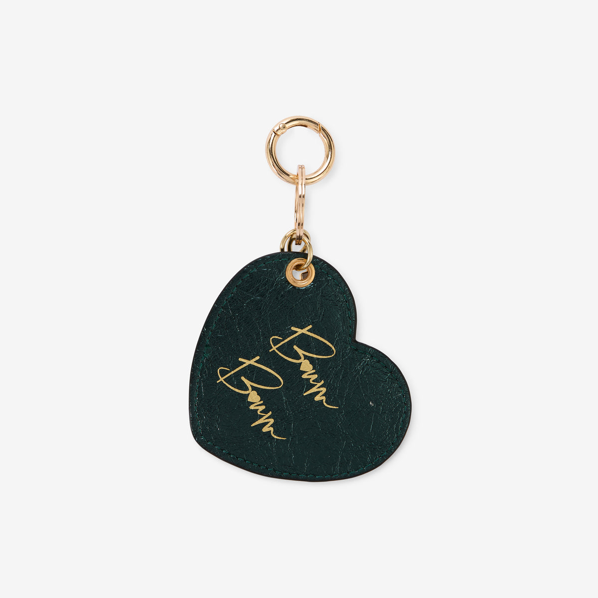 Porte-clés coeur vert Rody