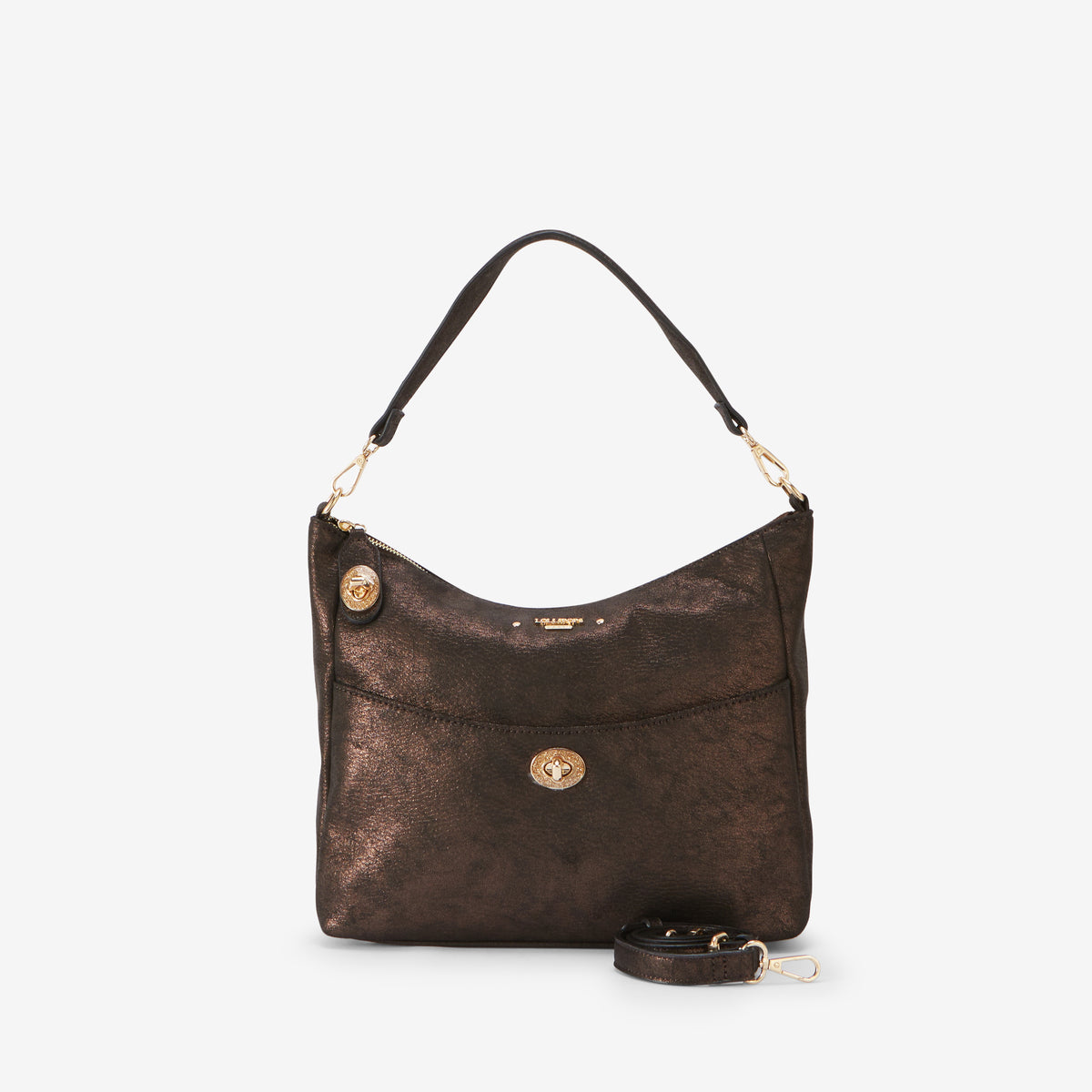 Sac hobo marron Roselyne