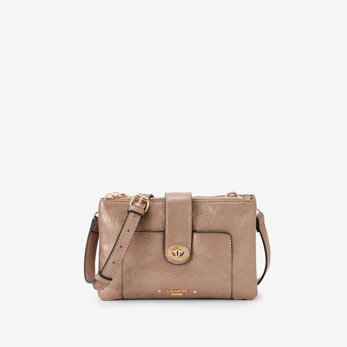 Sac multi poches taupe Roselyne