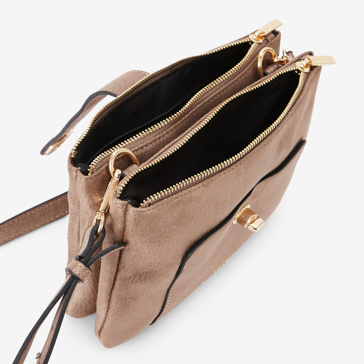 Sac multi poches taupe Roselyne