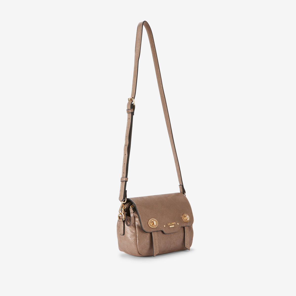 Sac porté épaule taupe Roselyne