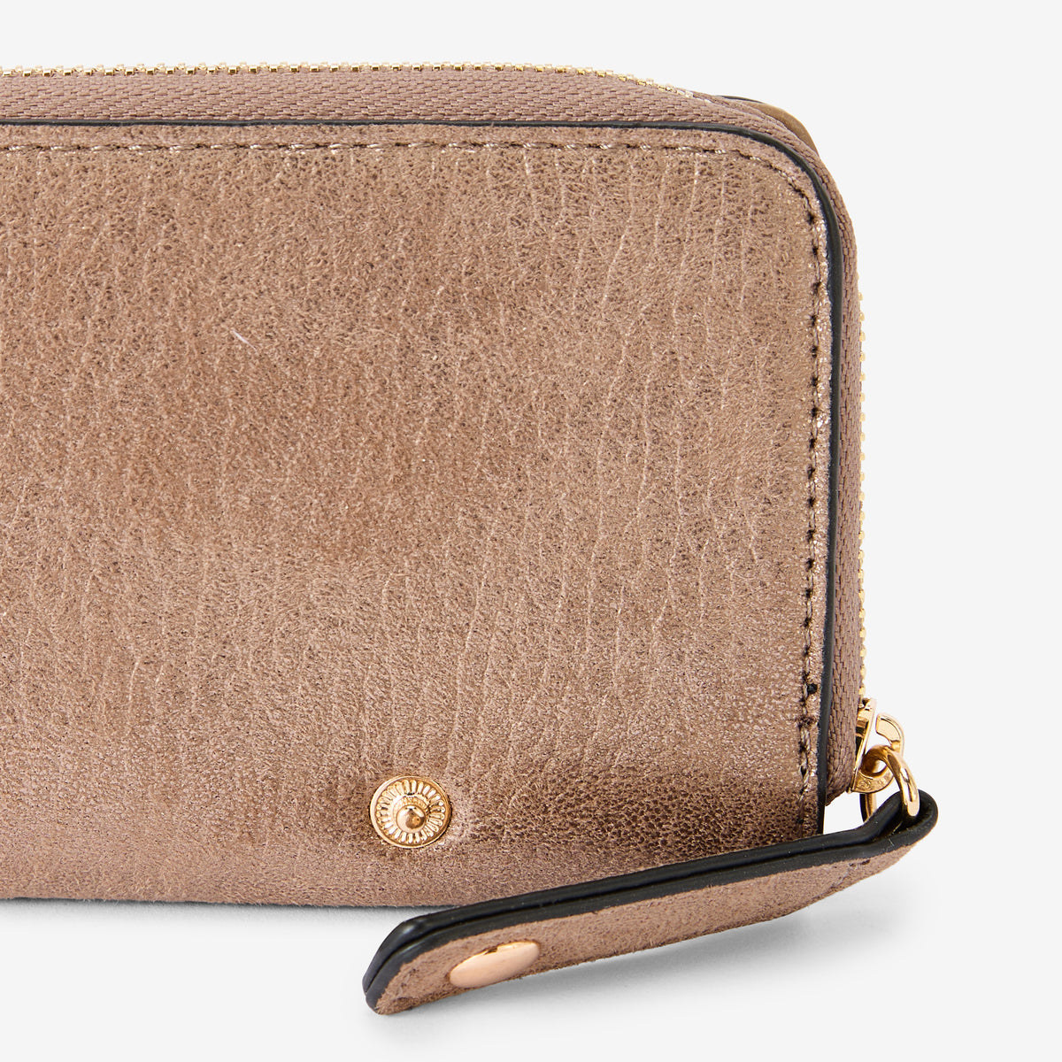 Portefeuille taupe Roselyne