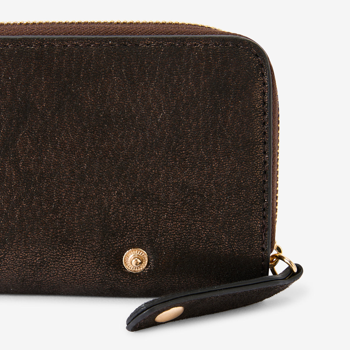 Portefeuille marron Roselyne