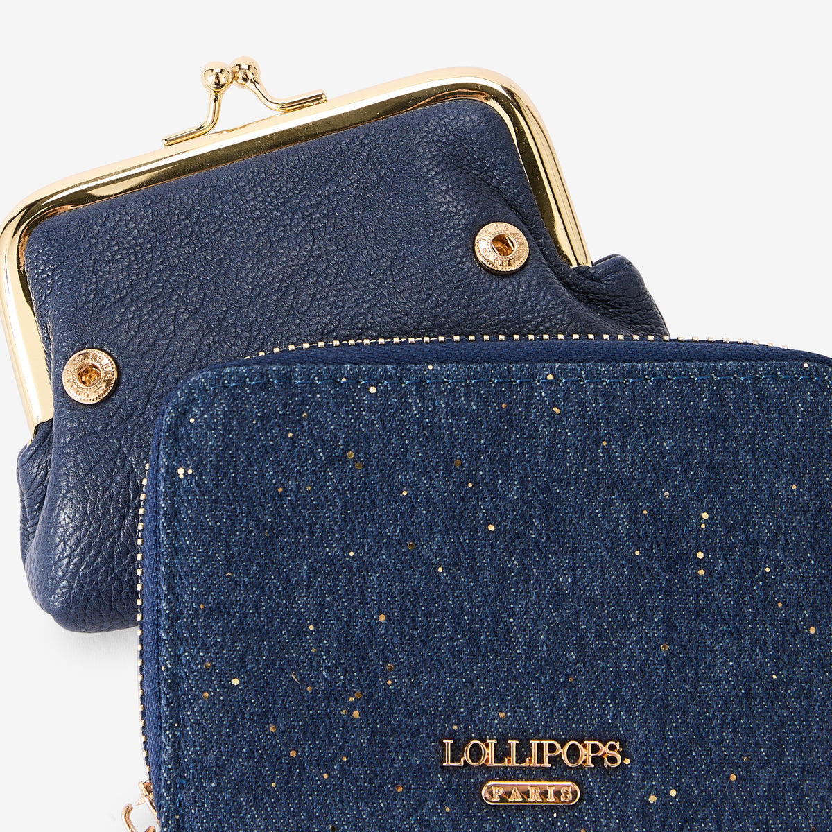 Portefeuille bleu Rod