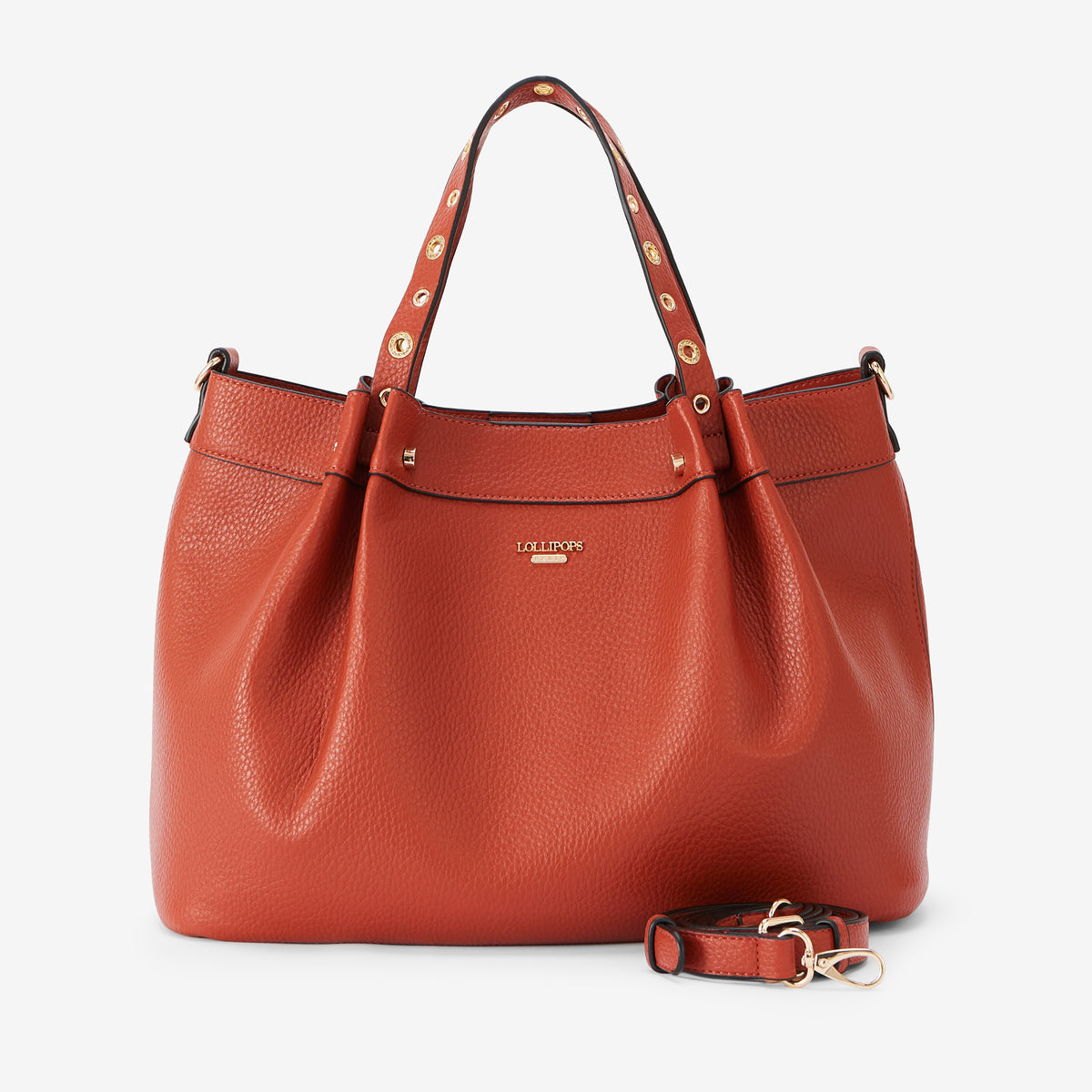 Grand sac shopper brique Rogers