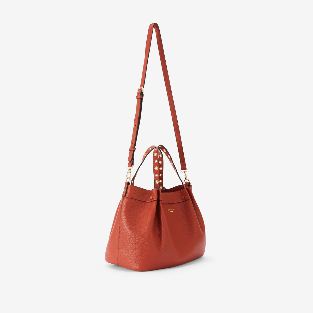 Grand sac shopper brique Rogers
