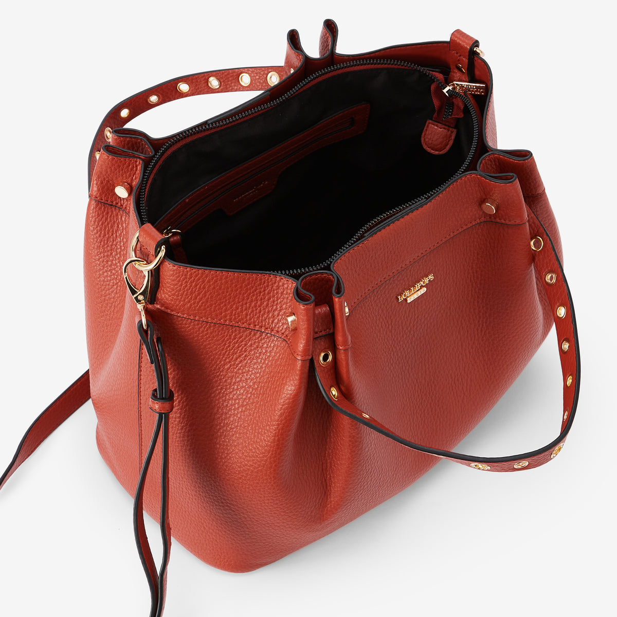 Grand sac shopper brique Rogers