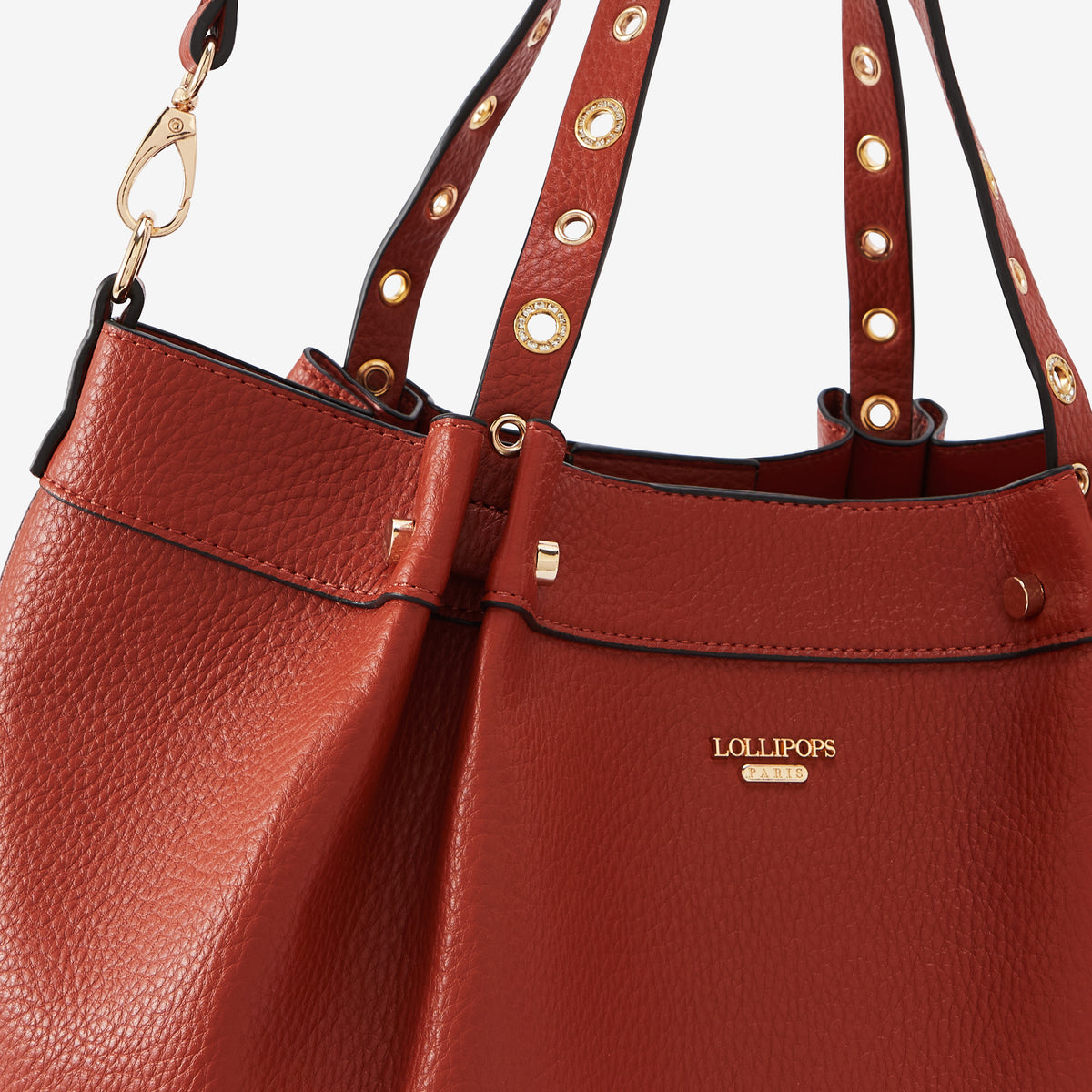 Grand sac shopper brique Rogers