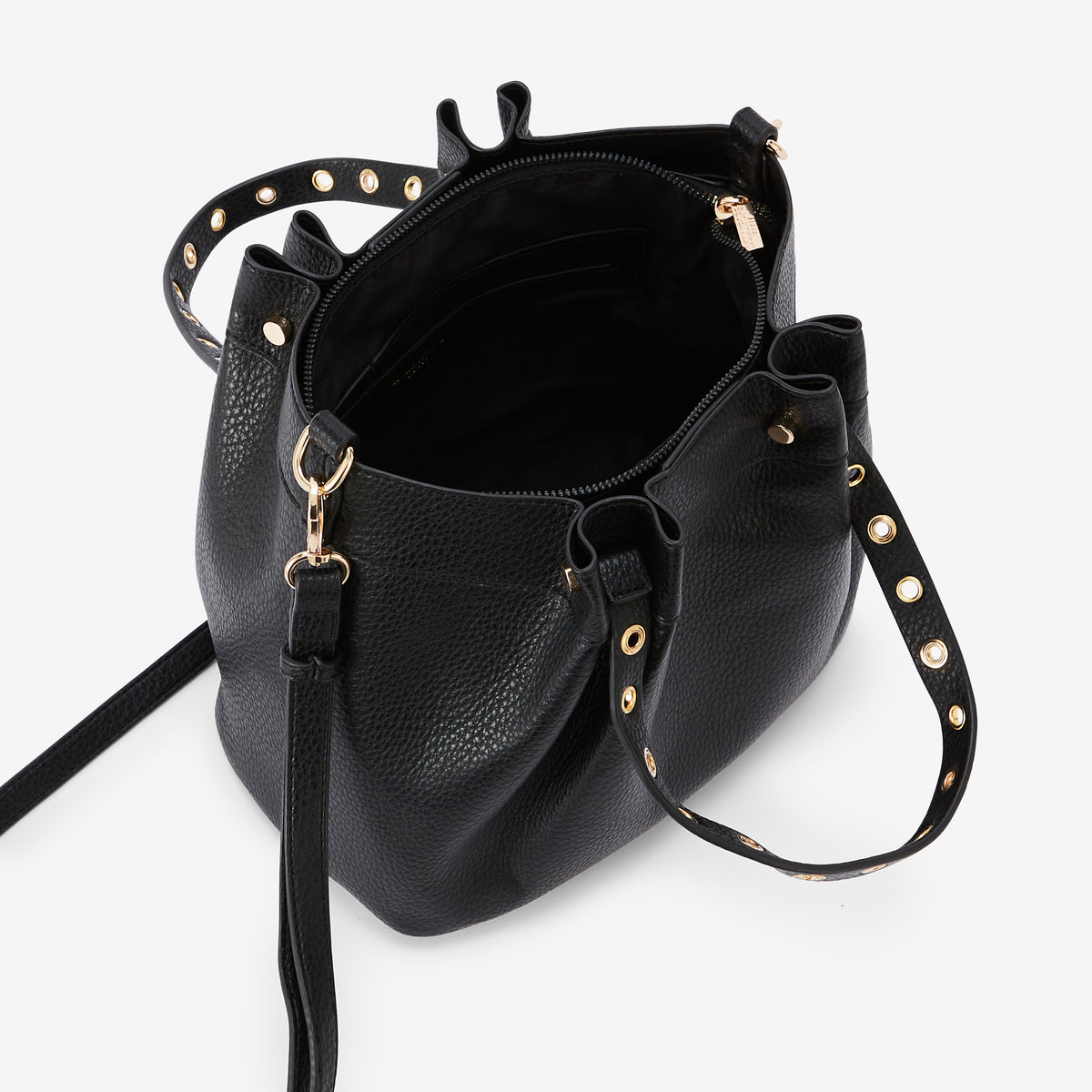 Sac shopper noir Rogers