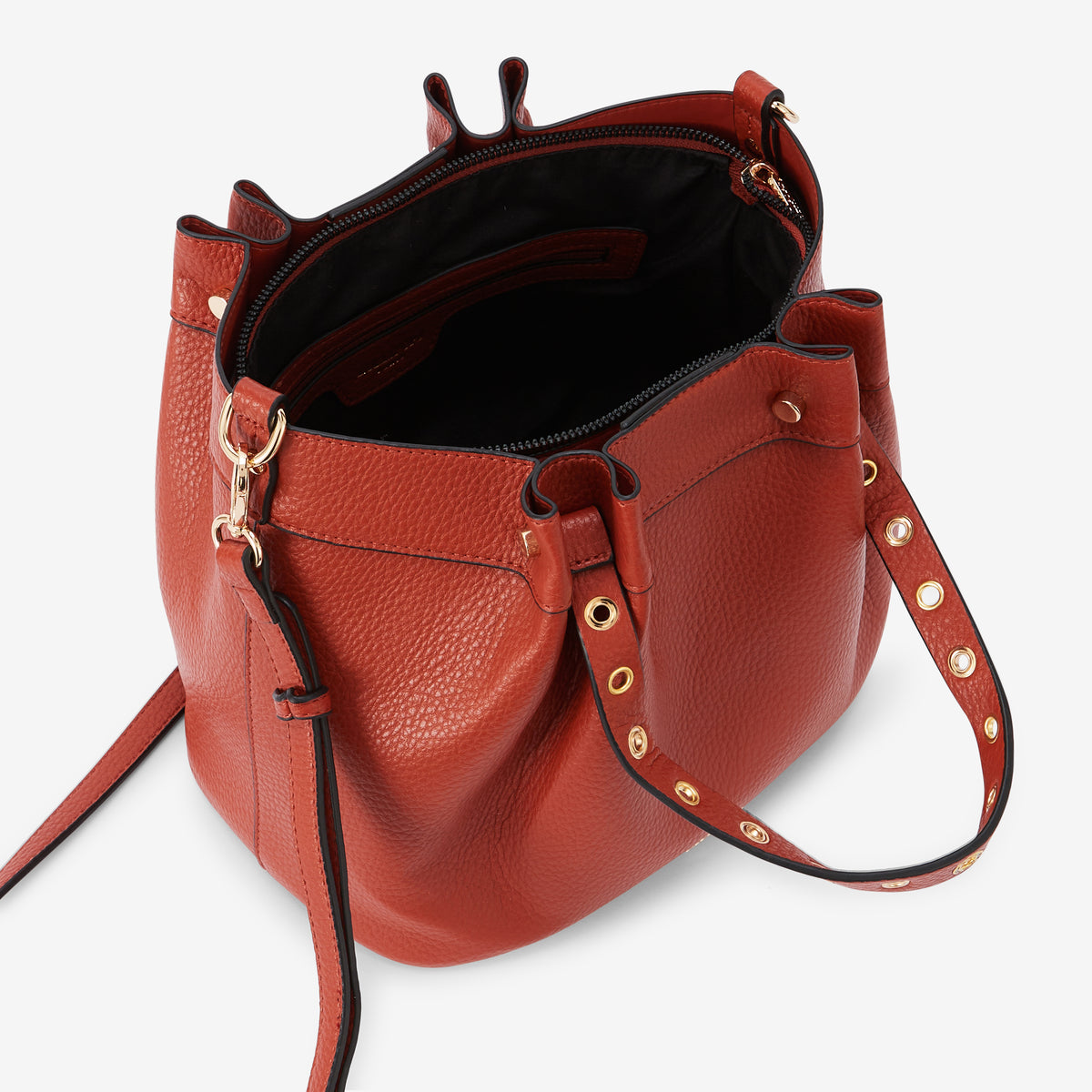 Sac shopper brique Rogers