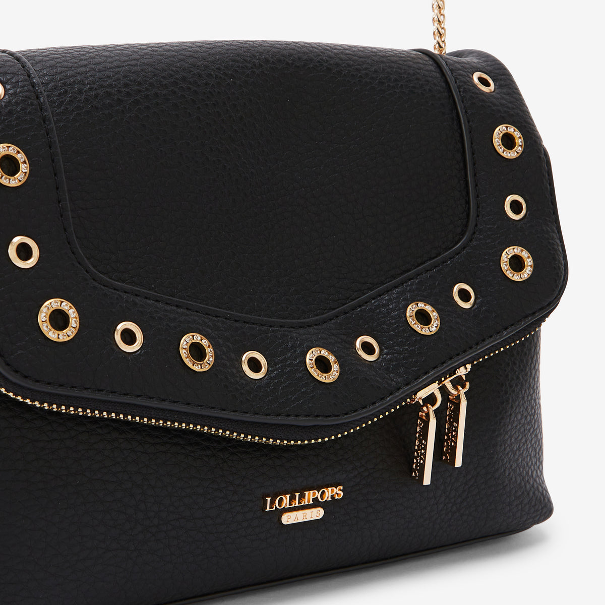 Sac porté épaule noir Rogers