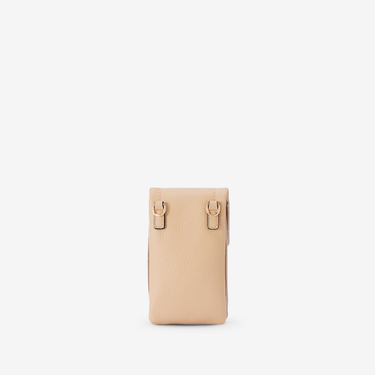 Pochette de téléphone beige Rosabelle