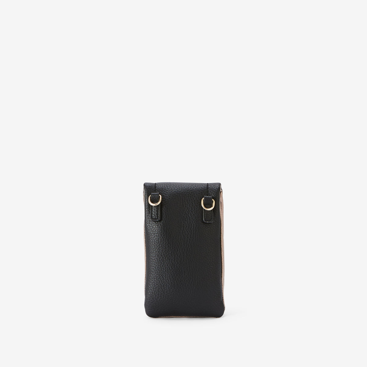 Pochette de téléphone noire Rosabelle