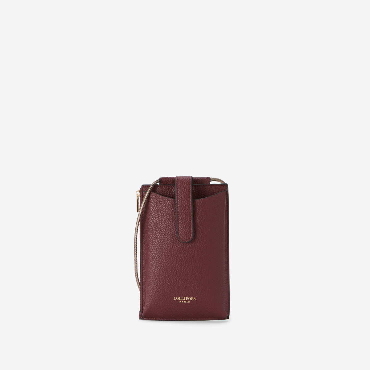 Pochette de téléphone bordeaux Rocapina