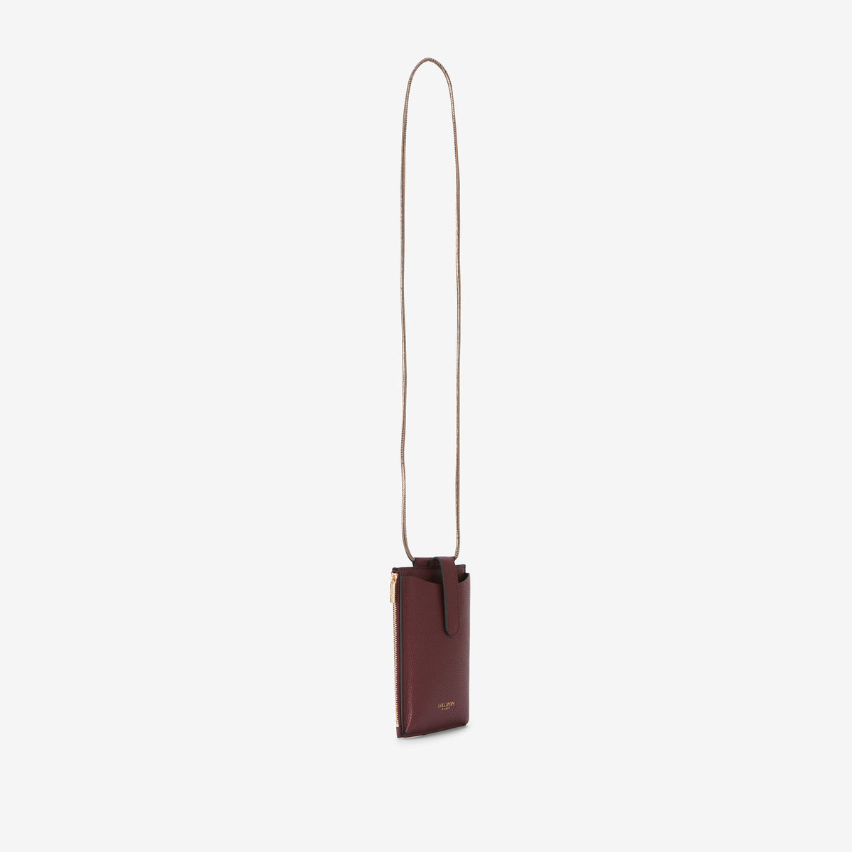 Pochette de téléphone bordeaux Rocapina