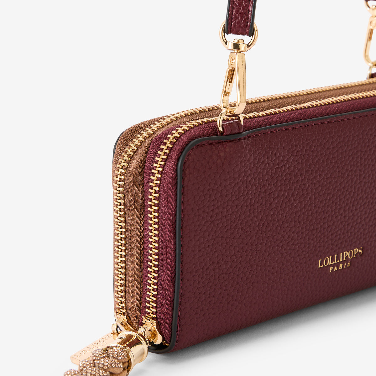 Pochette de voyage bordeaux Rocapina