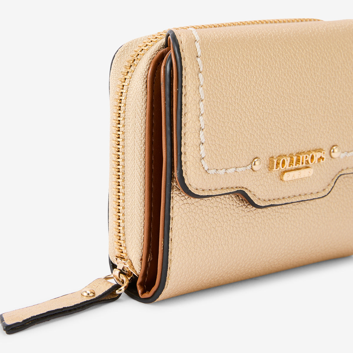 Portefeuille dore Ronnie