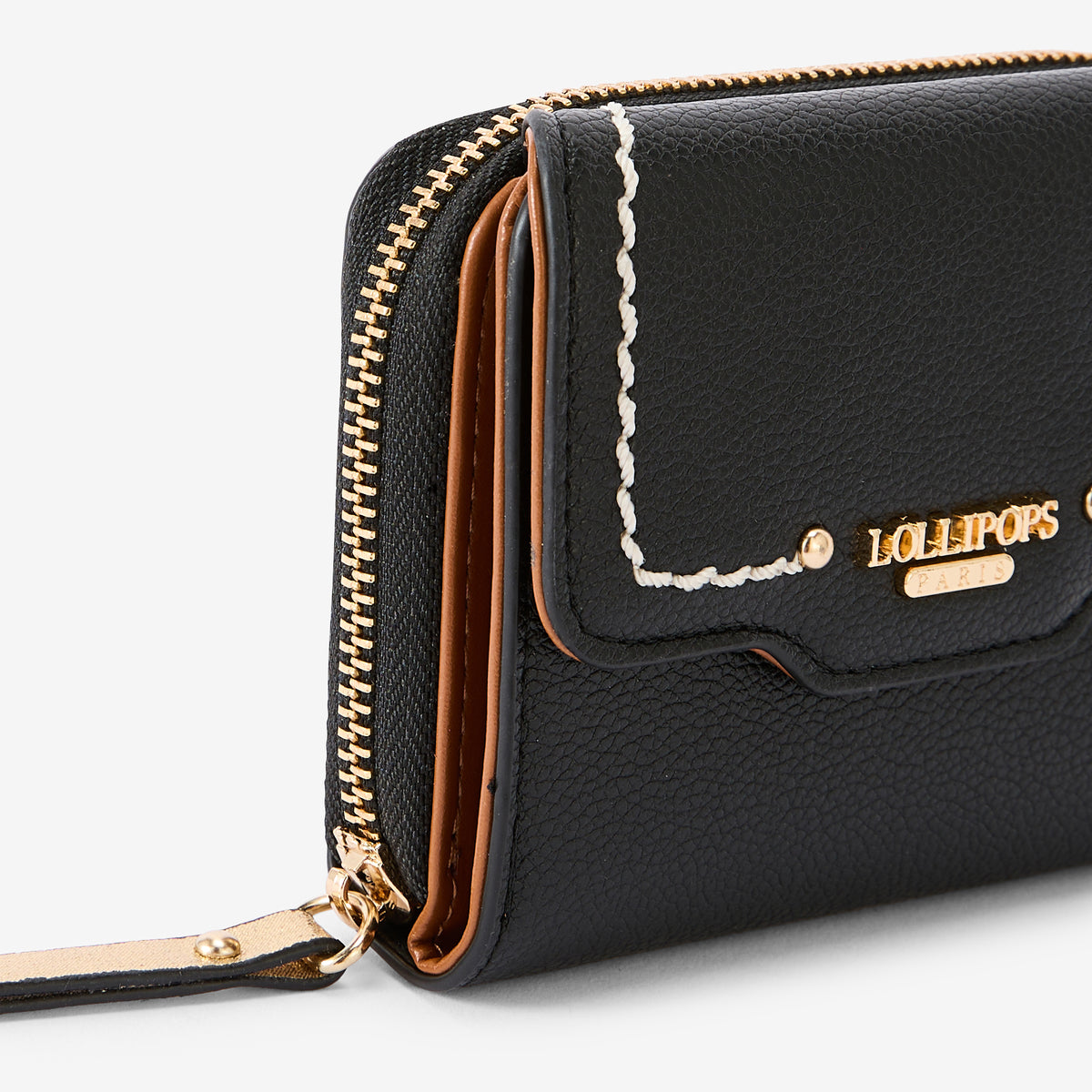 Portefeuille noir Ronnie