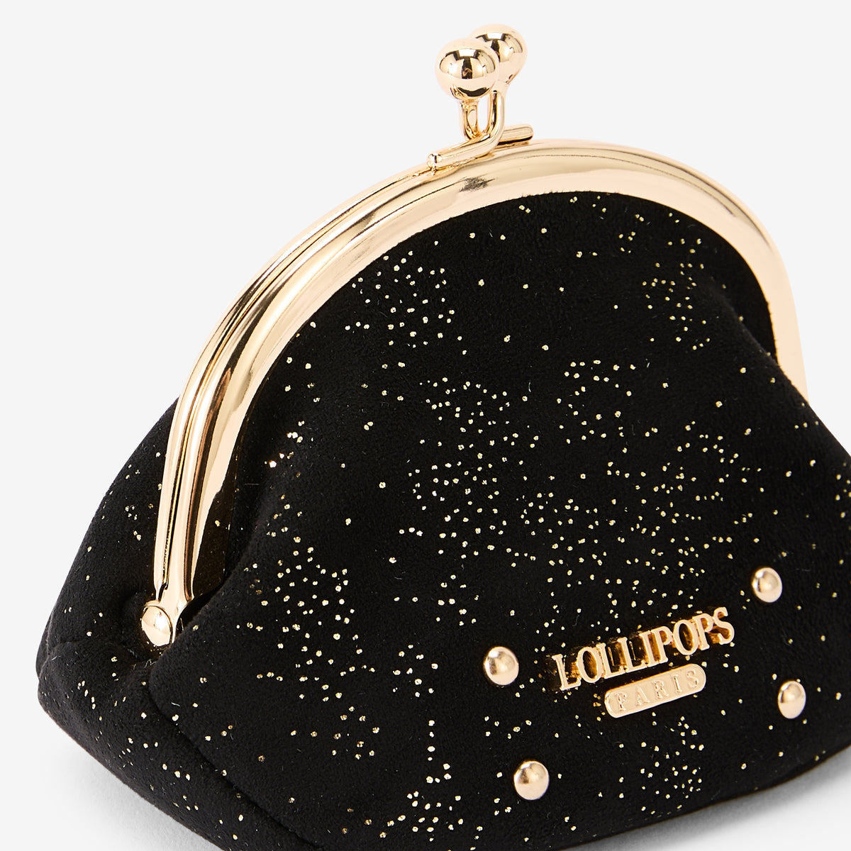 Porte-monnaie noir Roseanna