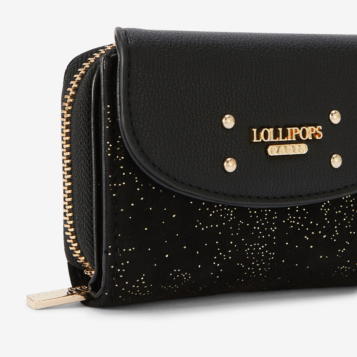 Portefeuille noir Roseanna