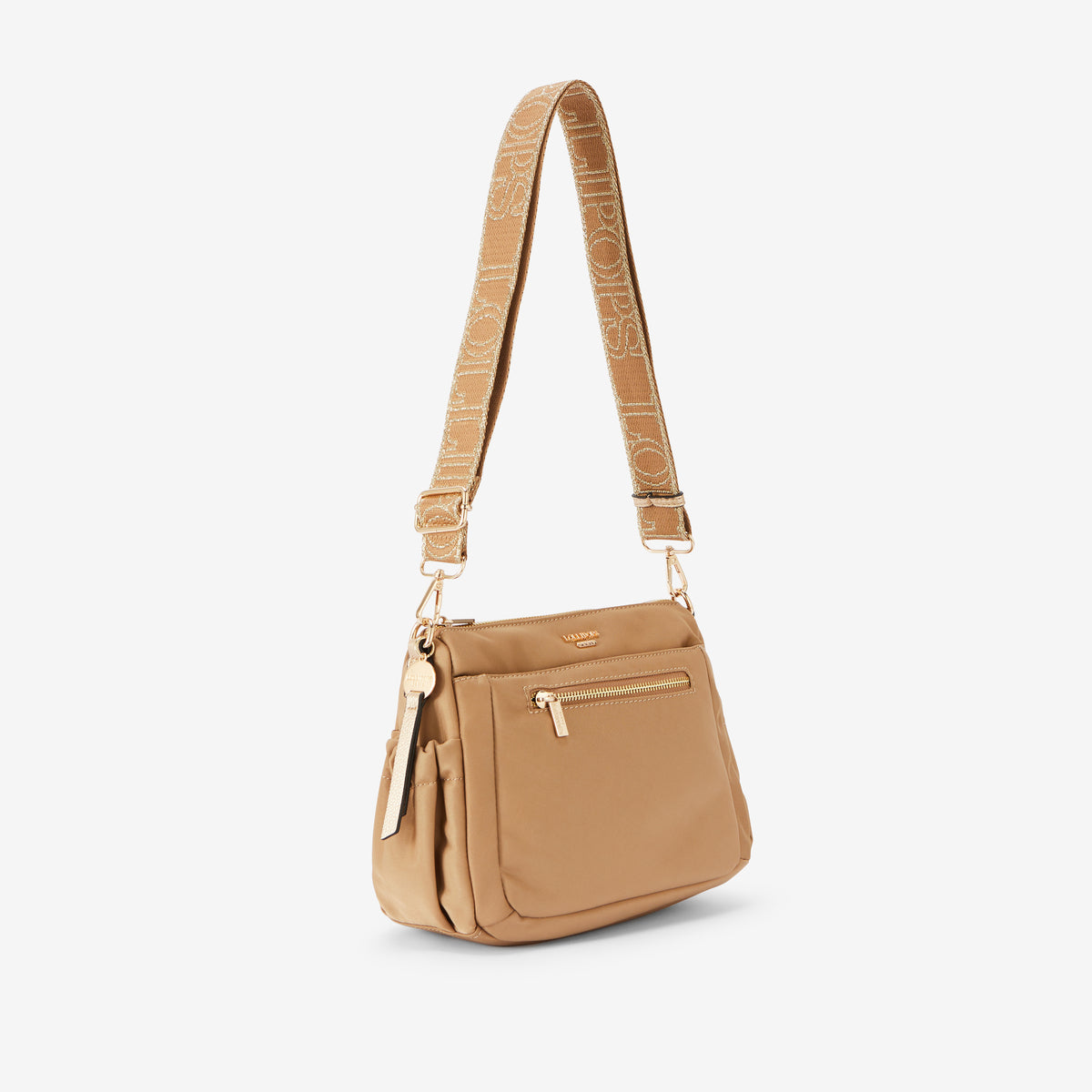 Sac porté épaule dore Rosa