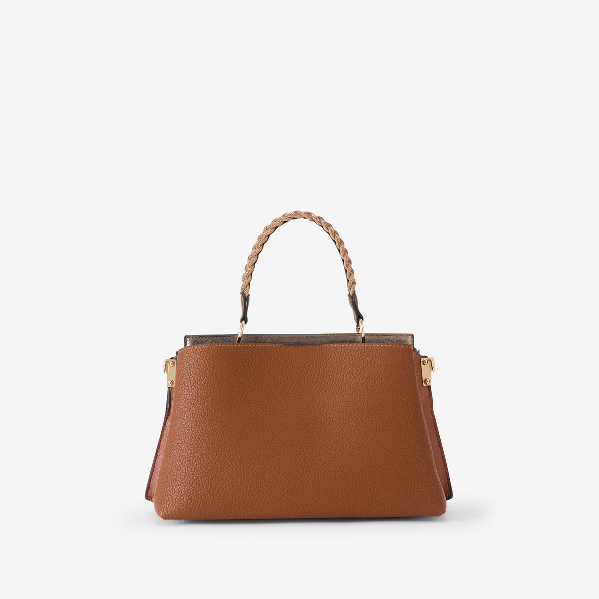 Sac porté épaule cognac Rocapina