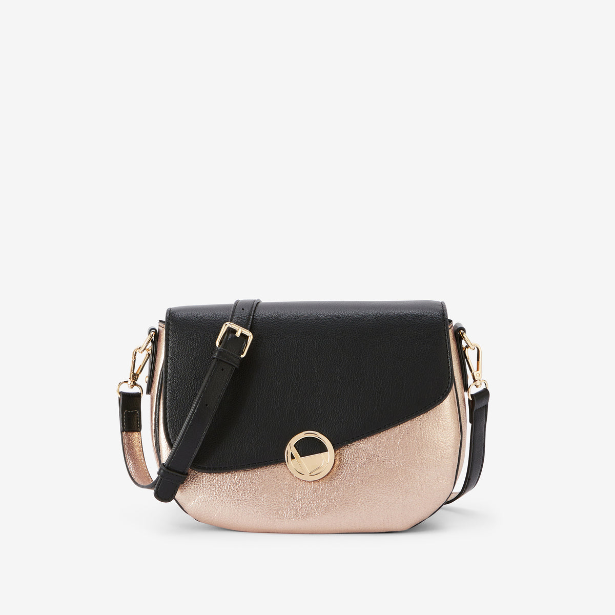 Sac porté épaule noir Romana