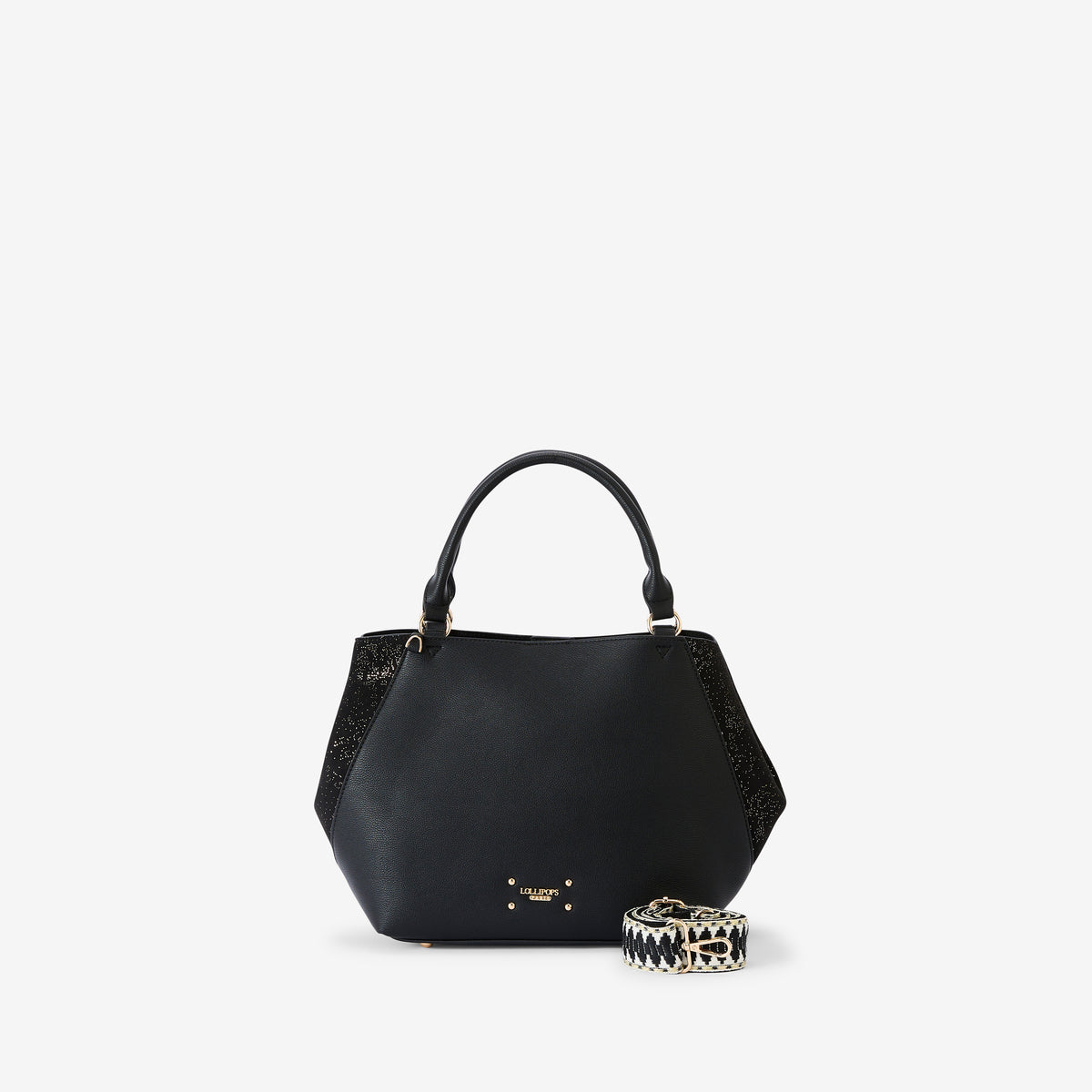Sac shopper noir Roseanna