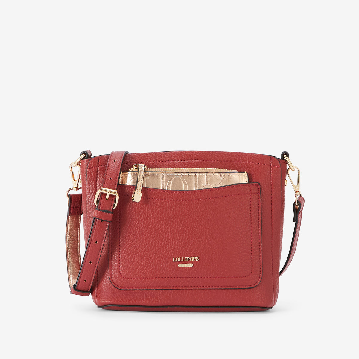 Sac multi poches rouge Riada