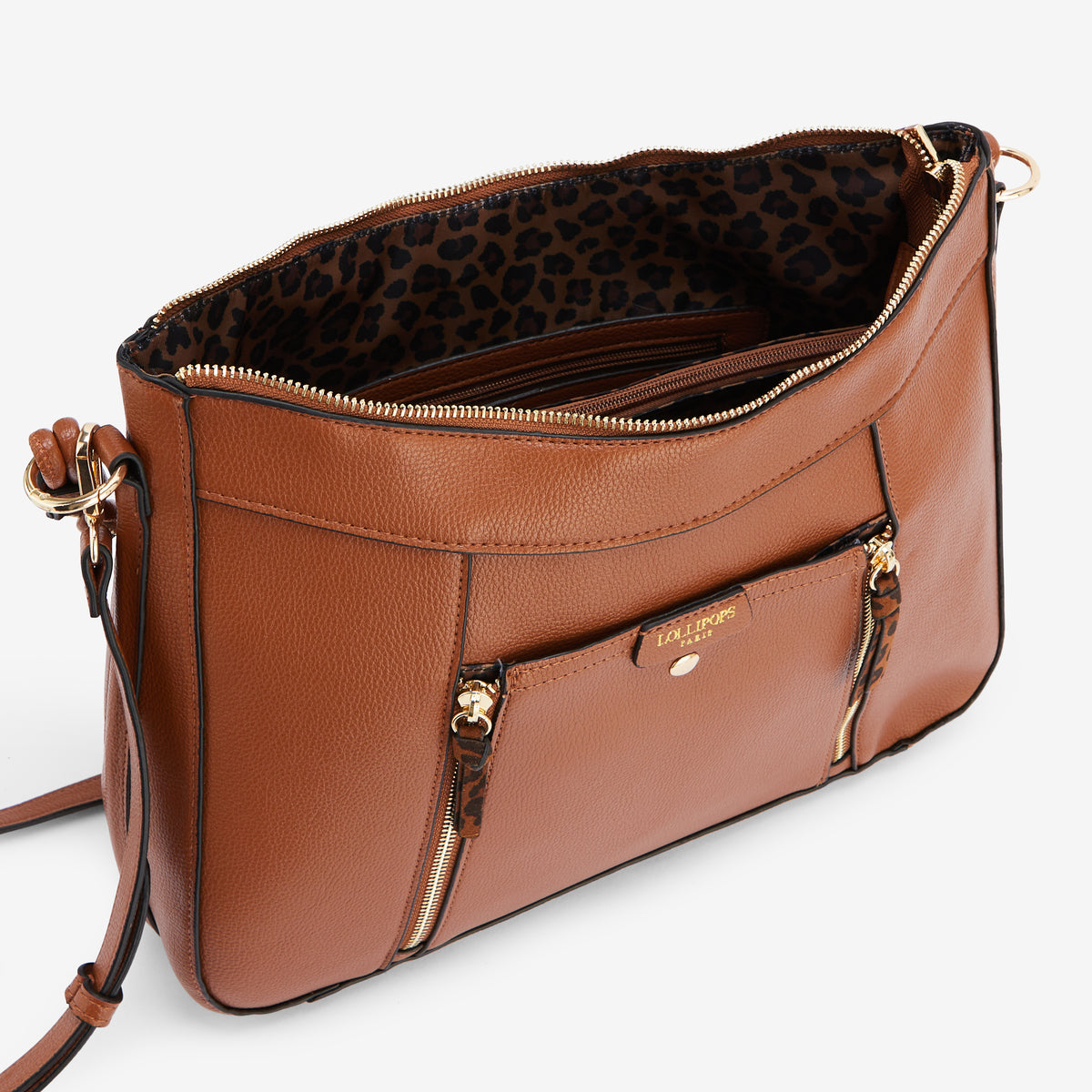 Grand sac hobo camel Rosazia