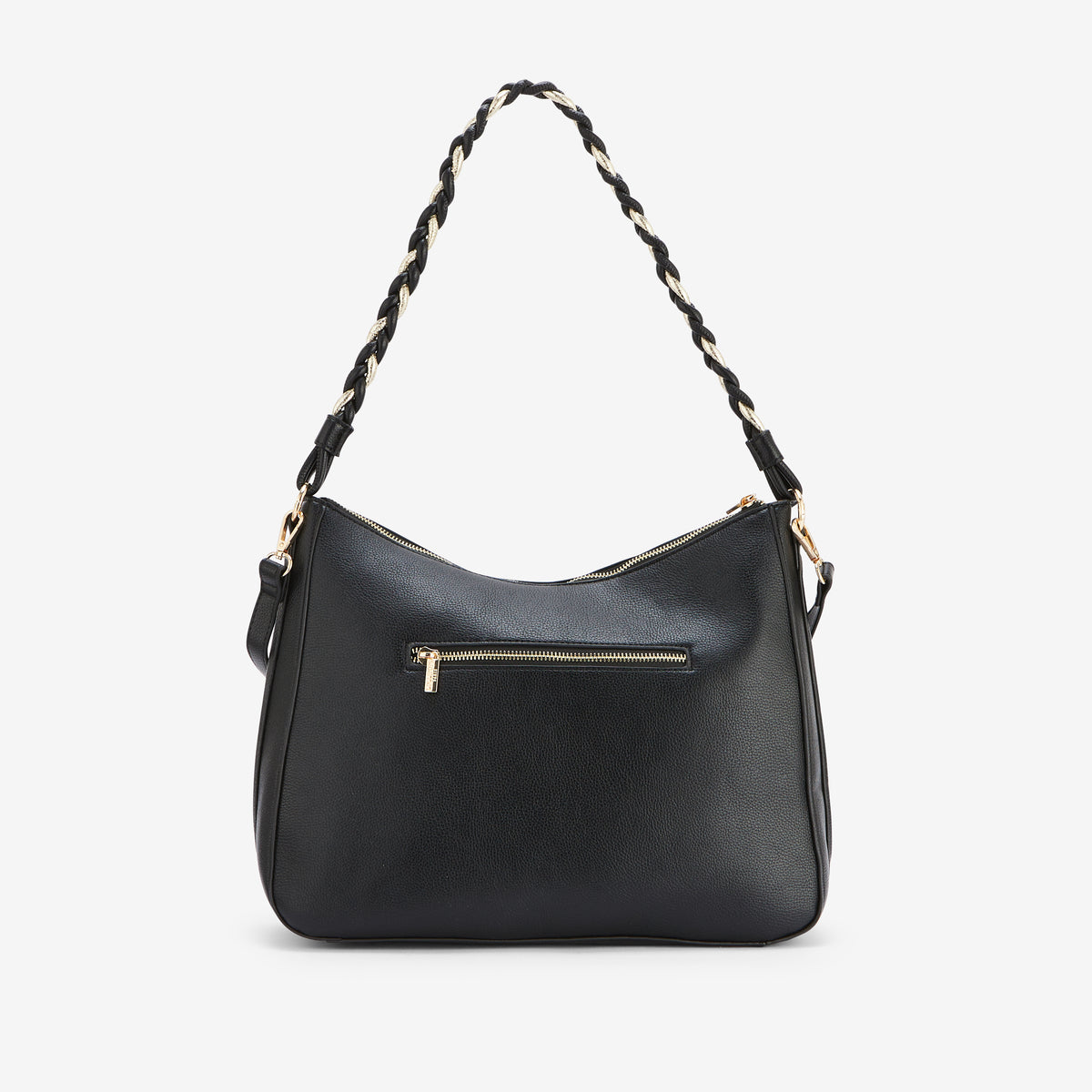 Grand sac hobo noir Rosazia