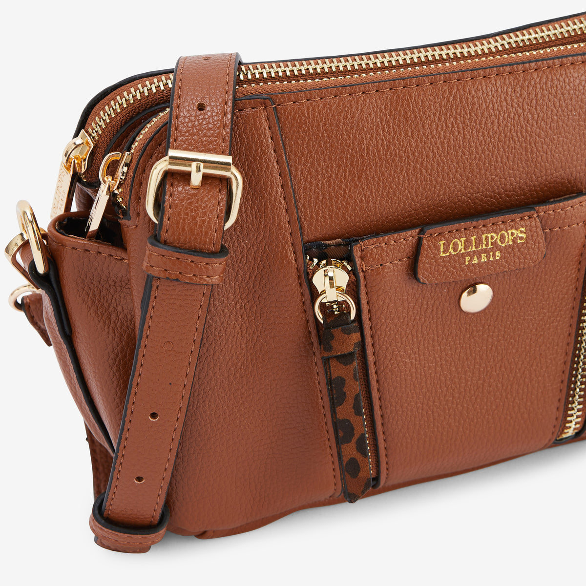 Sac multi poches camel Rosazia