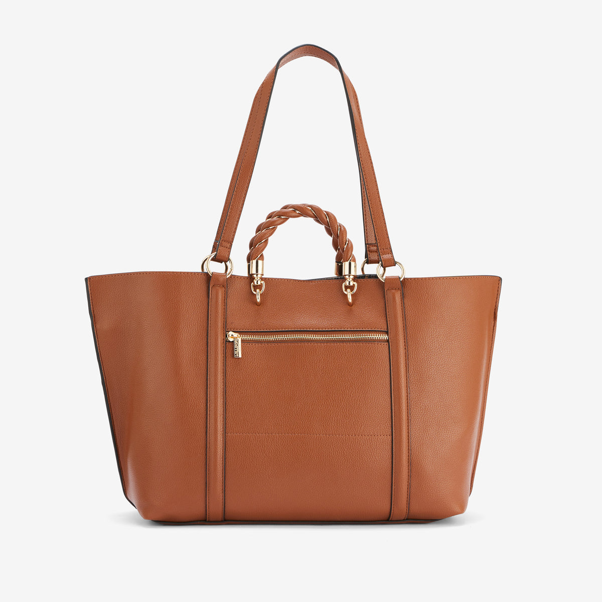 Grand sac shopper camel Rosazia
