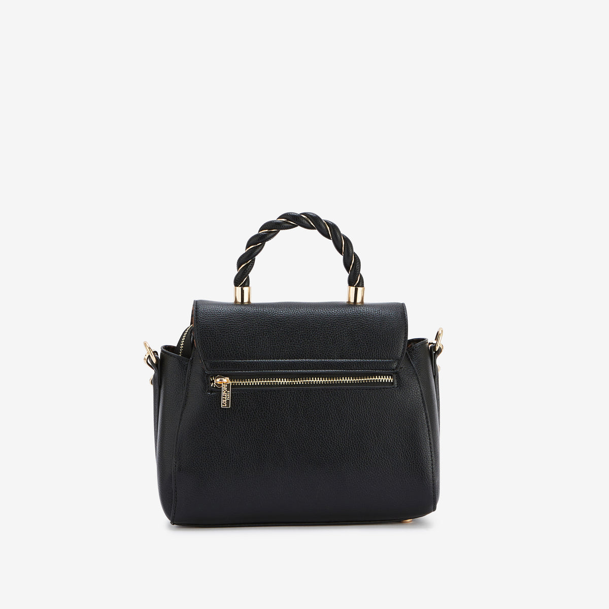 Sac porté épaule noir Rosazia